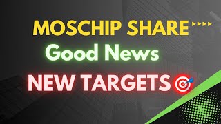 Moschip Technology Ltd Good News  New Targets⭐  Aage Kya Hoga  Stock Market India [upl. by Aynatal]