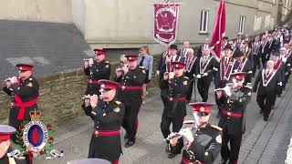 ABOD Parent Clubs Walking the Walls Morning Parade 100824 [upl. by Eellehs127]