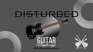 Disturbed  Stricken  Guitar Playthrough [upl. by Ahsa]