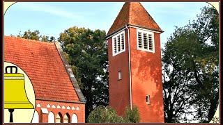 Völlenerkönigsfehn Ostfriesland Glocken der Evangelisch Lutherischen Christuskirche Plenum [upl. by Eleanor]