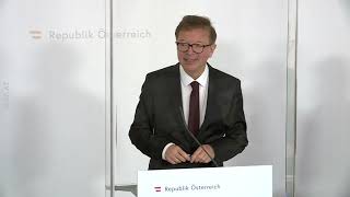 Pressekonferenz Neuer Oberster Sanitätsrat  19 März 2021 [upl. by Brothers212]