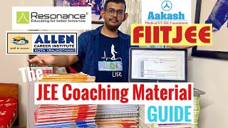 The Ultimate Study Material Review for JEE Main amp Adv  Allen vs FIITJEE vs ResoPART 1 [upl. by Eartnoed531]