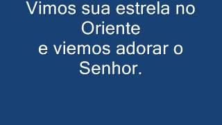 ALELUIA VIMOS SUA ESTRELA NO ORIENTE Aclamação  Epifania do Senhor [upl. by Ahsieka]