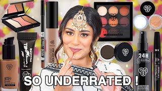 Full Face Of PAC Cosmetics NAVRATRI EDITION 😍⭐️One Brand Tutorials Episode2 makeuptutorial [upl. by Sarene]