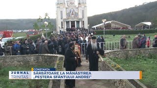 Sărbătoare la Mănăstirea „Peştera Sfântului Andrei” [upl. by Mariam359]