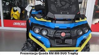 Prezentacja Quada RM 800 Duo Trophy 4x4 EPS [upl. by Sass]