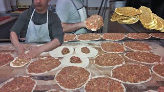 Turkish Lahmacun Pizza Recipe And Mince Pide How to make Pita [upl. by Zetrom]