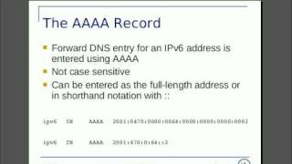 The IPv6 AAAA Record [upl. by Iorio]