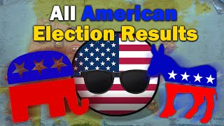 History of all US Presidential Election Results 1789  2020 [upl. by Meer]