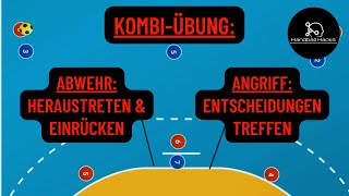 KombiÜbung Heraustreten amp Einrücken  Entscheidungen treffen  Trainiere Angriff und Abwehr [upl. by Ariam]