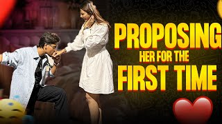 Girlfriend Ko Kiya First Time Propose  Sunny Bhavsar [upl. by Vanhomrigh]