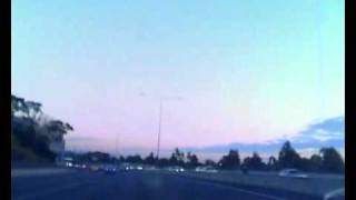 Driving in Melbourne  Airport to Kings Way [upl. by Echikson]