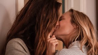 Station 19 5x17  Kiss Scene  Carina and Maya  Stefania Spampinato and Danielle Savre [upl. by Nnairb]