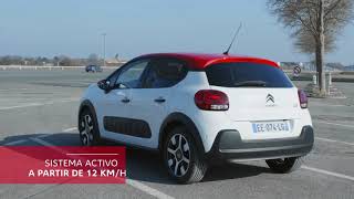 Citroën  Nuevo Citroën C3  Tutorial Sistema Vigilancia Ángulo Muerto [upl. by Acirehs]