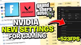 Optimize NVIDIA Control Panel Settings New Overclock Update [upl. by Alexine]