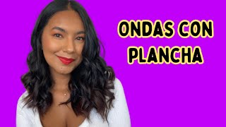 Cómo hacer ondas o rizos con plancha [upl. by Jacinta517]