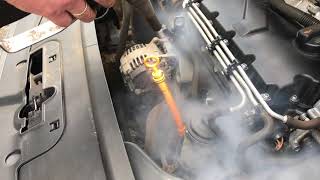 Totally satisfying Dry Ice cleansing of an engine compartment [upl. by Redan]