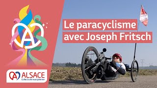 Le paracyclisme avec Joseph Fritsch [upl. by Iinde]