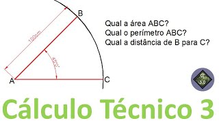 Cálculo Técnico Industrial  Geometria Área Perímetro e Distância  Parte 03 [upl. by Katha]