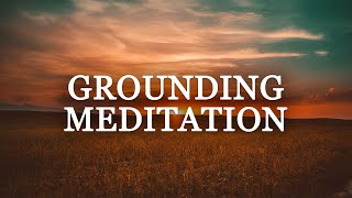 Deeply Relaxing Grounding Meditation Release Stress amp Anxiety Improve Mental Health [upl. by Gabriella655]