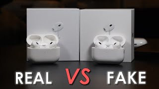 REAL vs FAKE AirPods Pro 2 Danny v52 H2S Ultra Full Review Comparison with Conversation Awareness [upl. by Tav]