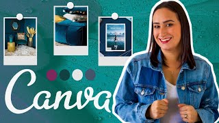 MOODBOARD COMO CREAR UN MOODBOARD EN GRATIS CANVA [upl. by Oiramed]