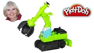 ♥♥ PlayDoh Diggin Rigs Chomper The Excavator [upl. by Ward814]