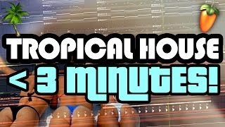 TROPICAL HOUSE IN UNDER 3 MINUTES [upl. by Luebke]