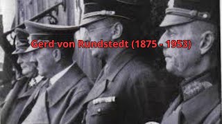 Gerd von Rundstedt 1875  1953 [upl. by Gautious]