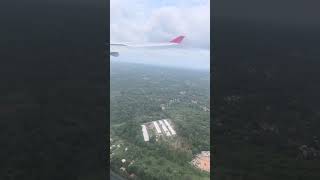 Plane landing at Colombo Sri Lanka [upl. by Cohleen]