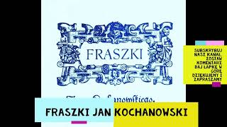 1 Fraszki Jan Kochanowski Lektury szkolne audiobook darmowe audiobooki [upl. by Yrohcaz]