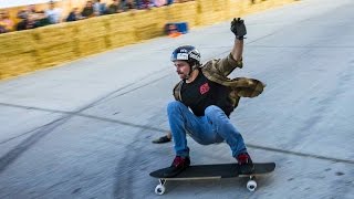 High Speed Downhill Skateboarding  Red Bull Steep Crest 2014 [upl. by Drucy54]