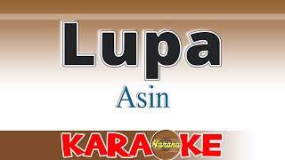 LUPA  Asin KARAOKE [upl. by Strohbehn]