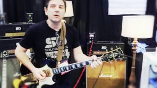 Winter NAMM 2016 SoloDallas Schaffer Replica Tower on SoloDallas Amp Quick Preview [upl. by Nnyliak]