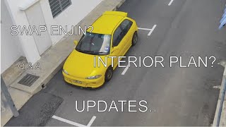 Update Progress Proton Satria setakat ini  Proton Satria Vlog [upl. by Zielsdorf852]