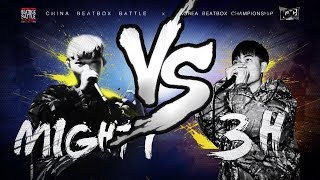 MIGHTYKR VS 3HCN  TOP 8  Golden Beatbox Battle Vol2 [upl. by Noiram994]