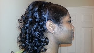 EcoStyler Gel  Flexi Rods  Cute Hairstyle [upl. by Terag]