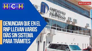 Denuncian que en el RNP llevan varios días sin sistema para trámites [upl. by Ttenaj]