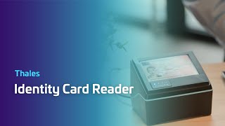 Thales Identity Card Reader [upl. by Candie]