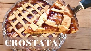 Crostata Recipeكروستاتا الفطيرة الإيطالية اللذيذة [upl. by Ahseila]