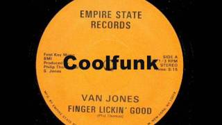 Van Jones  Finger Lickin Good 12quot Boogie Funk 1986 [upl. by Azmuh]