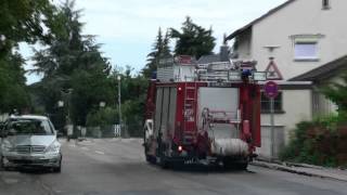 Jahreshauptübung Feuerwehr Hemsbach 2012 [upl. by Larena]