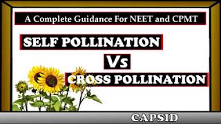 Self Pollination Vs Cross Pollination  Reproduction in plants [upl. by Klump]