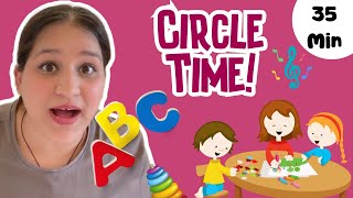 Preschool Activities  Its Circle Time Toddler Learning Videos Songs and Activities babylearning [upl. by Stoecker174]