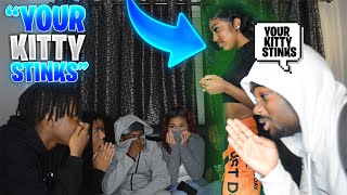 Your KITTY STINKS🤢🐱 PRANK On LeahFancita Ft Asmxlls Mkfray Ndotz amp More [upl. by Esirehs]