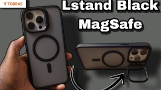 Torras Lstand Black MagSafe Case For The Iphone 15pro max [upl. by Haletky]