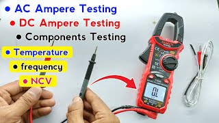 ये clamp meter तो सभी मीटर का बाप निकला  Ampere के साथ कंपोनेंट को भी check करेगा  kaiweets Ht206d [upl. by Fanchon778]