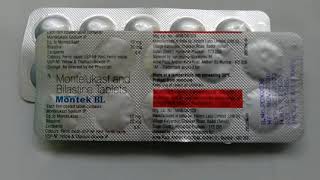 Bilastine 20 mg and Montelukast 10 mg tablet  Montek BL Tablet [upl. by Celtic708]