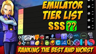 Emulator Tier List The Best and Worst PC Emulators [upl. by Airtina]