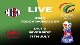 LIVE RUGBY TOUCH WORLD CUP  DAY 3 RIVERSIDE [upl. by Aysa43]